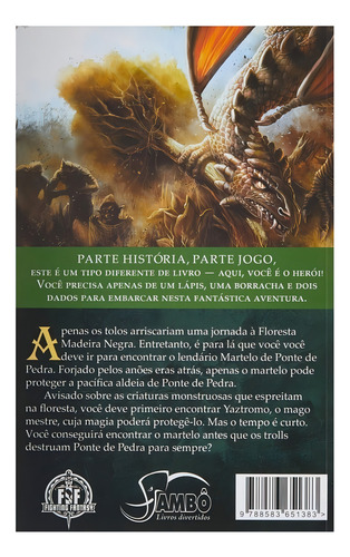 A Floresta Da Destruição - Rpg - Fighting Fantasy - Jambô
