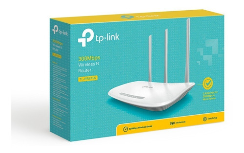 Router Tp-link Wr 845n Wifi 3 Antenas 300mbps Nuevo!