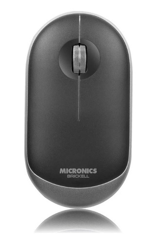 Mouse Inalámbrico Micronics Brickell Mic M703rx Negro/plata