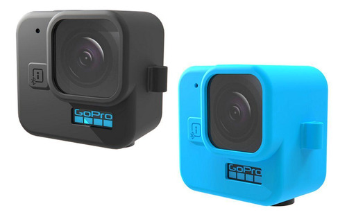 Capa De Silicone Proaventura Para Gopro 11 Black Mini - Azul