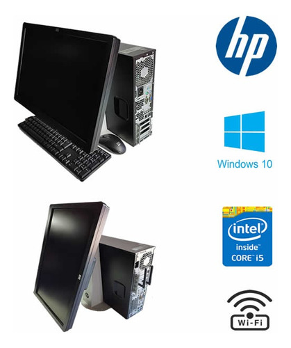 Computador Core I5 8gb Ram Ssd 240gb Aio Tipo Todo En Uno (Reacondicionado)