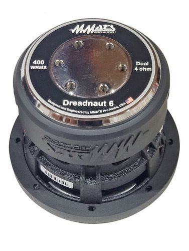 Subwoofer Mmats Dreadnaut 6 800w Doble D4 Ohms Spl