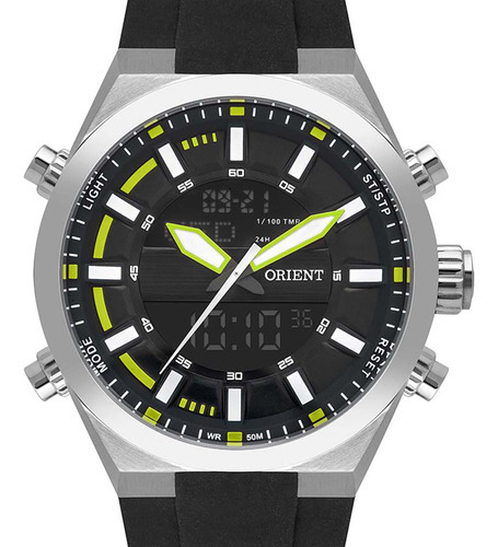 Relógio Orient Neo Sports Prata Masculino Mbspa033 Gfpx