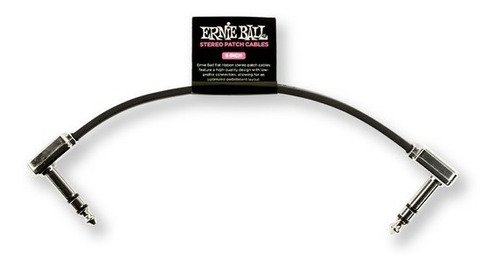 Cable Ernie Ball 15,24 Cm Estereo (angulado/angulado) 6408