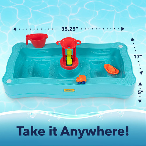 Mesa De Juego De Agua De 2 Lados Para Niños, Accesorios Incl