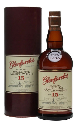 Whisky Glenfarclas 15 Anos 700ml 46% - Single Malt