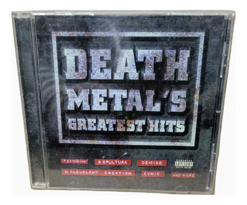 Cd Greatest Hits Death Metal Importado 