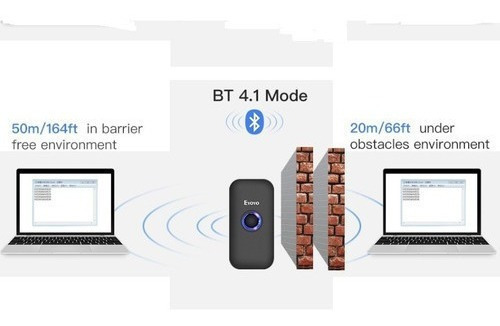 Imagem 6 de 7 de Scanner 2d Leitor Código Barras Wireless Bluetooth Usb