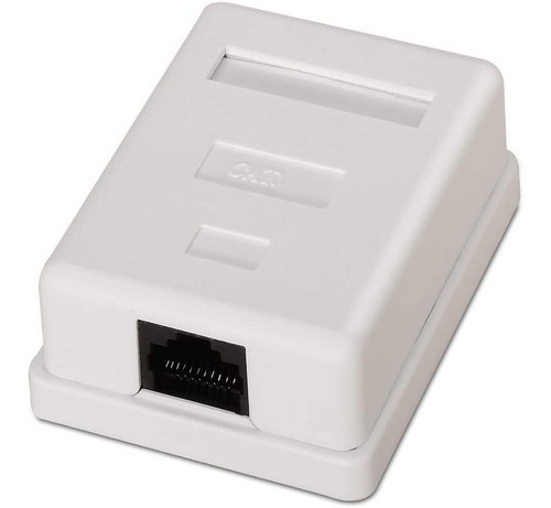 Roseta Rj45 Cat 6 Sobrepuesta Red Ethernet Utp C/ Modulo Int