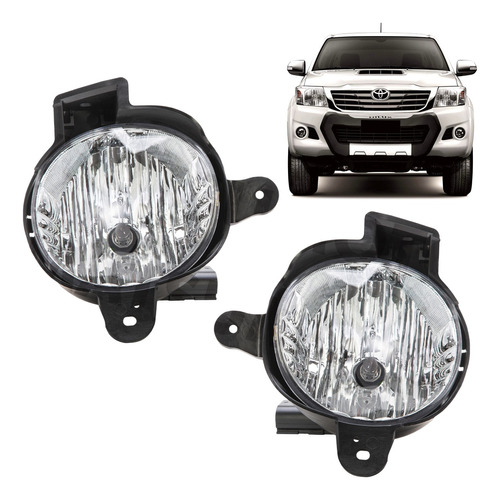 Neblineros Toyota Hilux 2012-2015 Kit Completo 