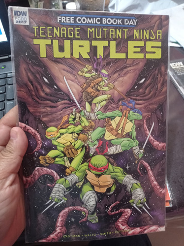 Cómic Idw En Inglés Teenage Mutant Ninja Turtles Fcbd 17 15