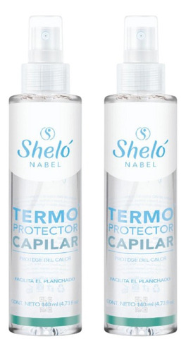 2 Pack Termo Protector Capilar Shelo