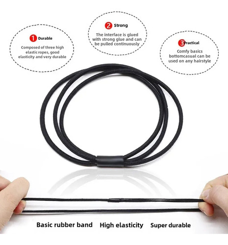 Cintas Para El Pelo, Gomas Elásticas, Cuerda Elástica, Estil