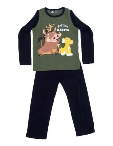 Pijama Cocot Nene Invierno Disney Rey Leon - Art 20501