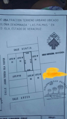 Imagen 2 de 5 de Terreno En Ciudad Isla Veracruz