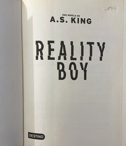 Reality Boy A.s King (Reacondicionado)