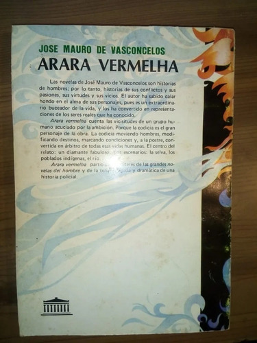 Libro Arara Vermelha José Mauro De Vasconcelos