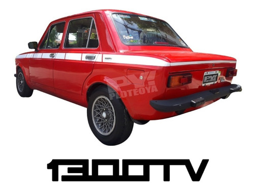 Calco Plantilla Fiat Iava 128 Tv 1300 Completo - Ploteoya