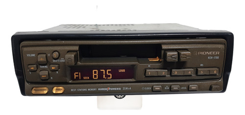 Toca Fitas Pioneer Ke 1700 Com Bluetooth Carros Antigos (Usado)