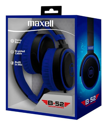 Audifonos Con Microfono Maxell Hp - B52