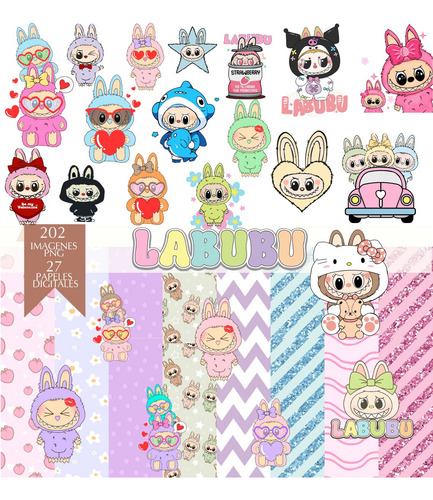 Super Kit Imagenes Cliparts Png Ai Svg Labubu