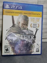 Comprar The Witcher 3 Wild Hund Complete Edition Playstation 4 Ps4