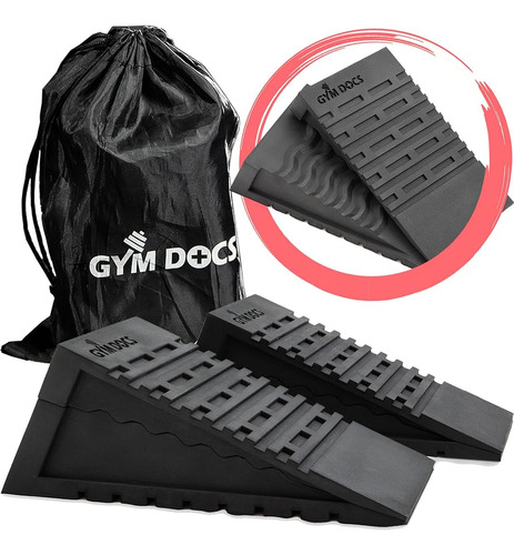 Gym Docs Squat Wedge Block: ¿par De Tablas Inclinadas Ajusta