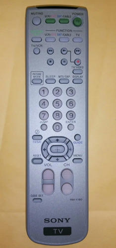 Control Remoto Para Vhs Sony Y Tv Lcd Led Original 