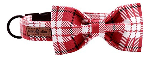 Pinzas De León Soft Cómodo Collar De Perros Bowtie T97ql