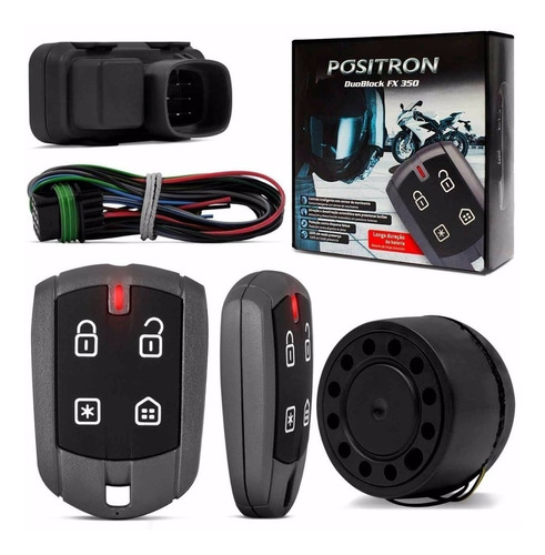 Alarma Positron Fx350 G8 P/motos Honda