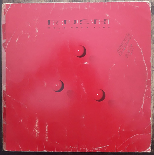 Lp Vinil (vg) Rush Hold Your Fire Ed Br 1987 