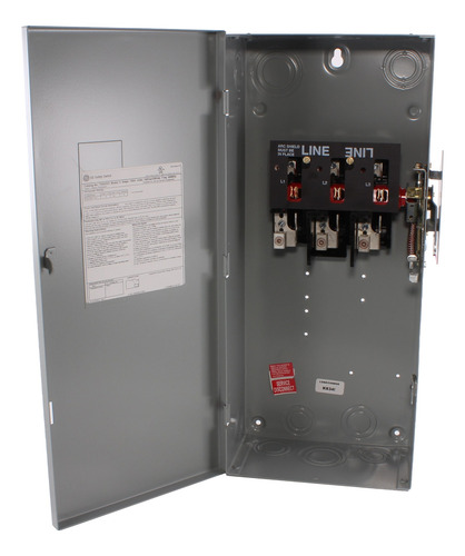 Ge Tgn3323 Interruptor De Seguridad 2p 100a 24