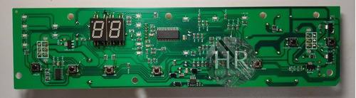 Imagen 2 de 4 de Plaqueta Placa Lavarropas Gafa 6500 / 7500 Fase 2