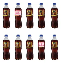 Comprar Pack 10 Refrescos Cristal Sabor Sidra Negra 600ml C\u002Fu