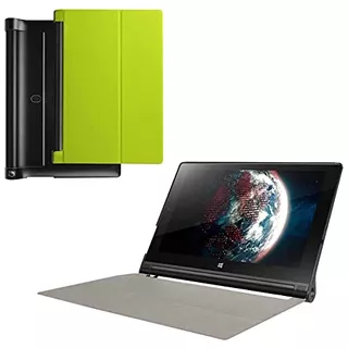 Funda Para Lenovo Yoga Tab 3 10 X50f X50m X50l Verde 10.1 Pu