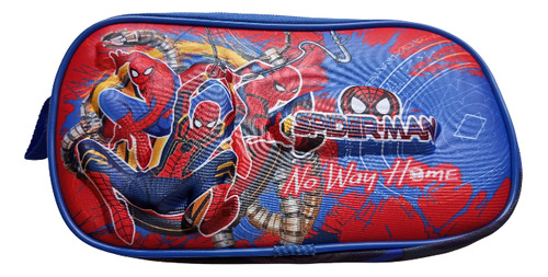 Cartuchera Spiderman Escolar Niños / Diseño Hombre Araña 