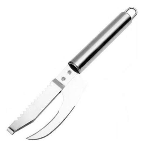 ' Cuchillo De Acero Inoxidable 3 En 1 Para Fauces De Pez,