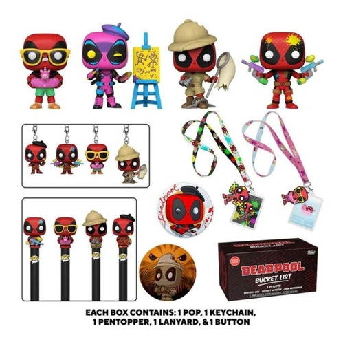 Funko - Mystery Box - Marvel - Deadpool Bucket List - Random