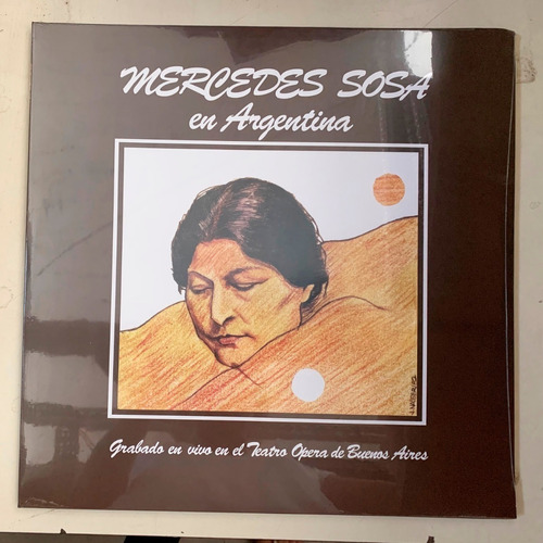 Mercedes Sosa, En Argentina Grabado En Vivo En El Opera, Lp