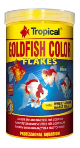 Alimento Goldfish Color Flakes Para Peces Tropical 100ml