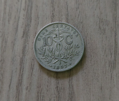 Moneda De 10 Centavos 1897