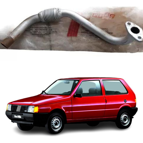 Tubo Escapamento Original Fiat Uno Prêmio Elba 7518231