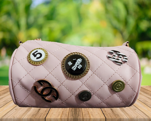 Imagen 6 de 8 de Bolsa De Mano Pequeña Para Dama, Juvenil Crossbody En Rosa