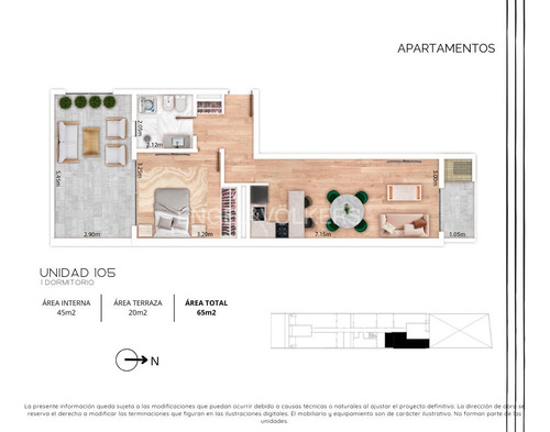 Monoambiente En Pozo En Malvin Cercano A Rambla Id 6187