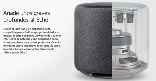  Echo Dot (5.ª generación) Negro con Base de batería :  Dispositivos  y Accesorios