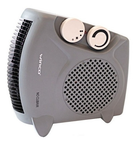 Imagen 1 de 1 de Caloventor Eléctrico Winco W116 Función Ventilación Gris