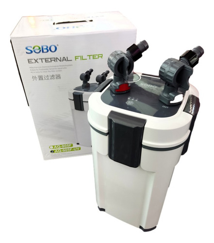 Filtro Externo Canister 1800 L/h  Sobo Aq909f Acuarios