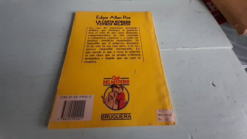 Revista Club Del Misterio, Cuentos De E. A. Poe (Usado)