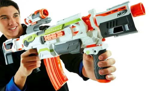 Arma Nerf N-strike Modulus - Ecs-10 Com Acessórios - Hasbro