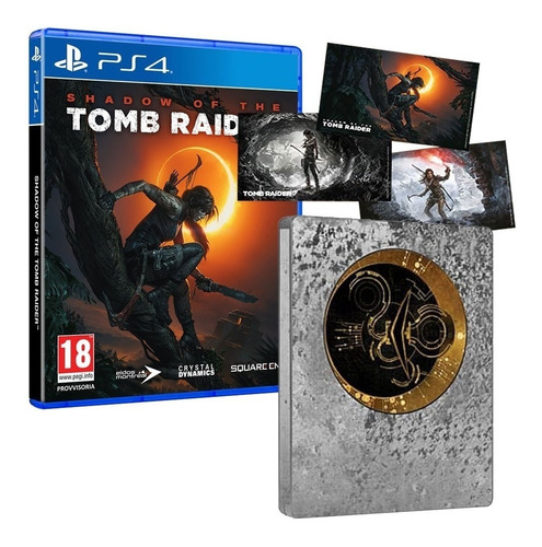 Game Shadow Of The Tomb Raider Ps4 Disco Fisico Português Br